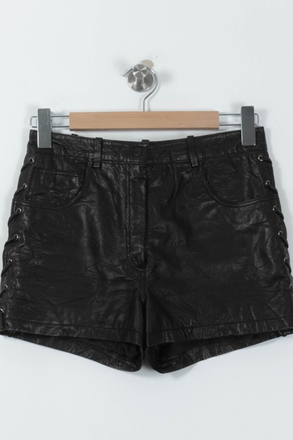 Short Noir - Taille S/36 de la marque Maje | PARAD95374 - Vendu par Paradigme - Image 2