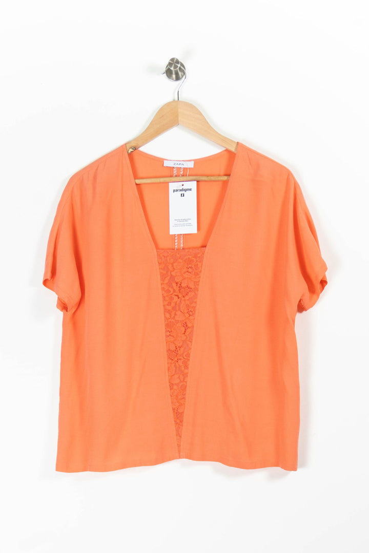 Blouse Orange - Taille XL/42 de la marque ZAPA | PARAD95376 - Vendu par Paradigme - Image 2