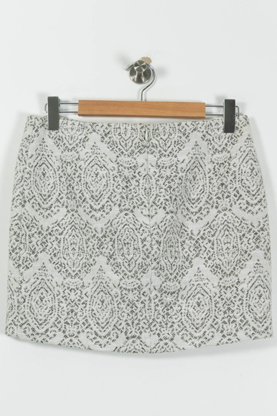 Jupe Courte Blanche et Noire - Taille L/40 de la marque Maje | PARAD95395 - Vendu par Paradigme - Image 4