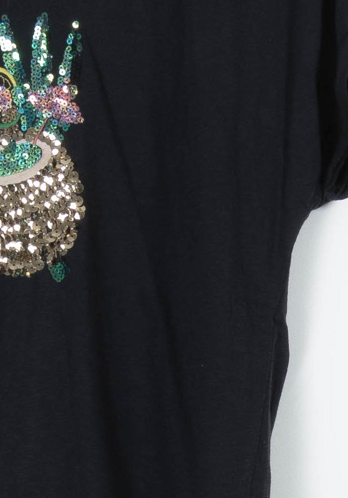 Tee-shirt Noir - Taille S/36 de la marque Des petits hauts | PARAD95403 - Vendu par Paradigme - Image 3