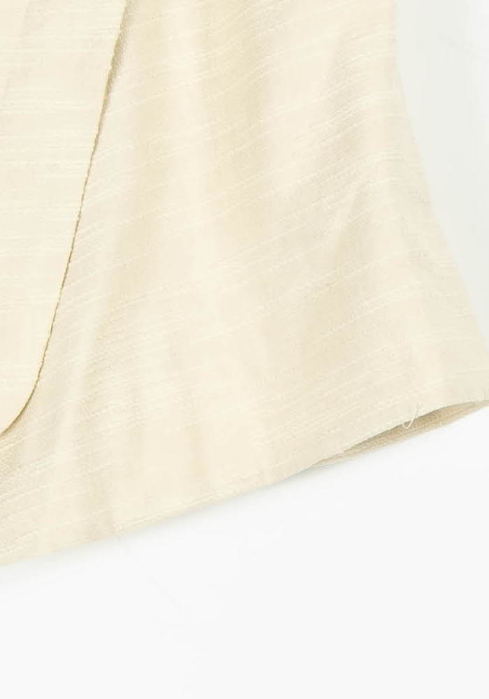 Jupe Portefeuille Beige - Taille XS/34 de la marque Sézane | PARAD95404 - Vendu par Paradigme - Image 3
