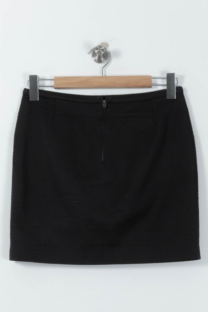 Jupe Courte Noire - Taille S/36 de la marque Comptoir des Cotonniers | PARAD95407 - Vendu par Paradigme - Image 4