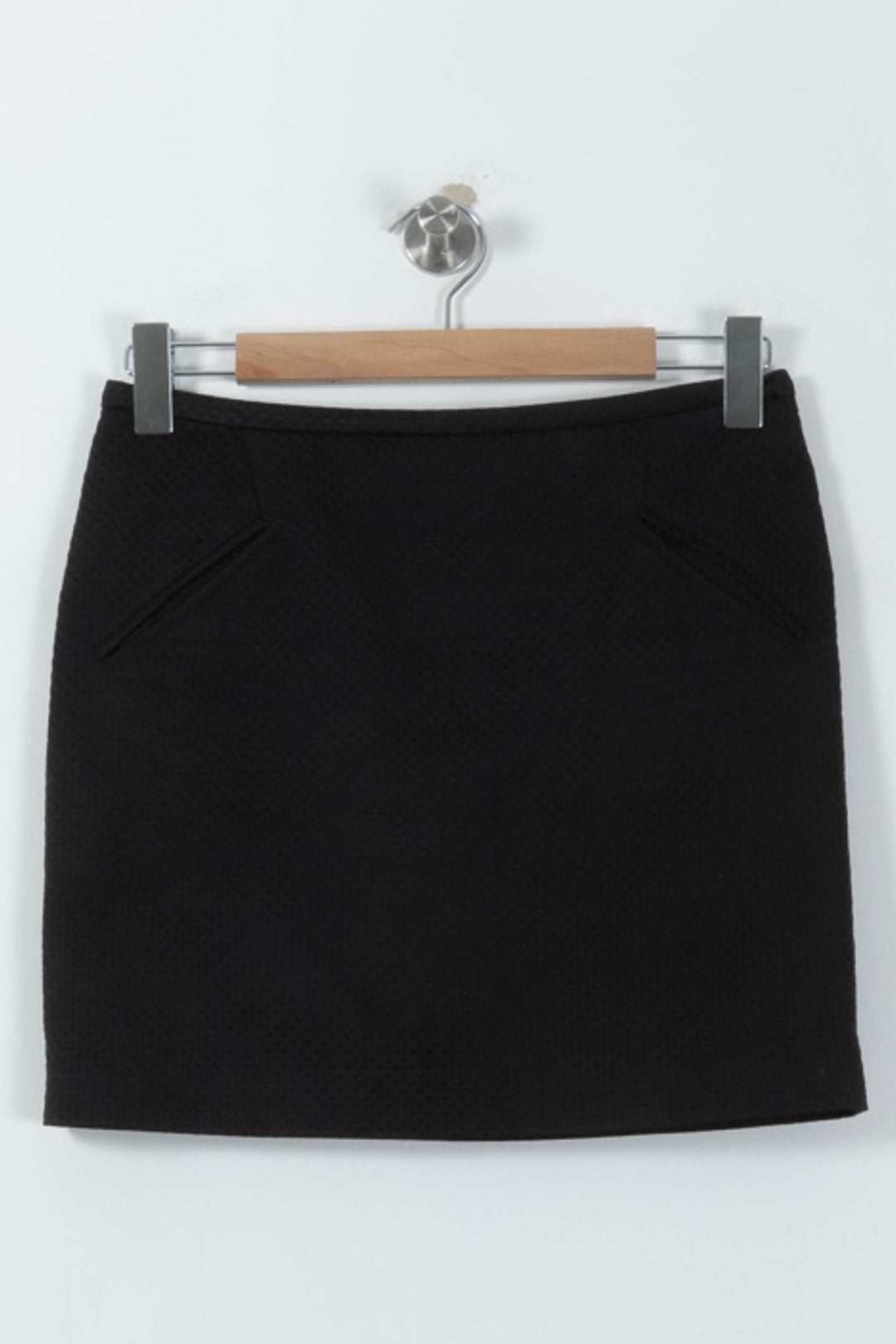 Jupe Courte Noire - Taille S/36 de la marque Comptoir des Cotonniers | PARAD95407 - Vendu par Paradigme - Image 2