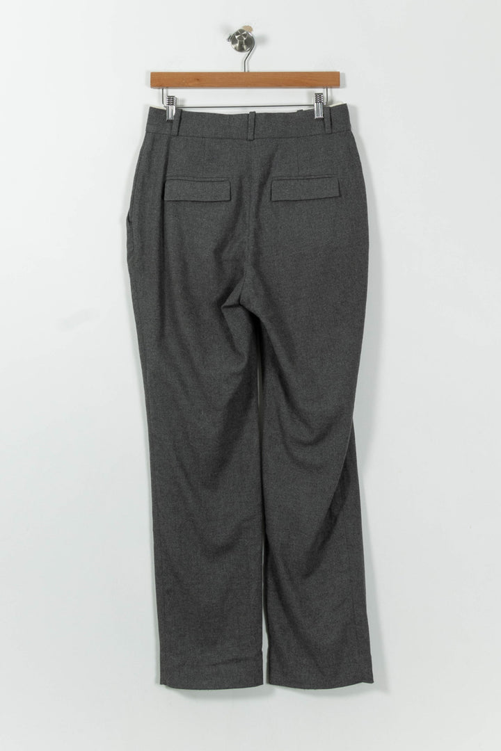Pantalon Large Gris - Taille M/38 de la marque Bérénice | PARAD95409 - Vendu par Paradigme - Image 4