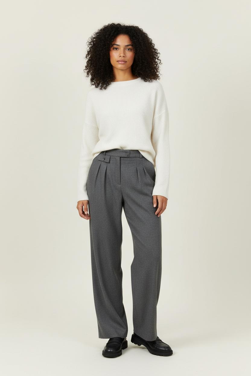 Pantalon Large Gris - Taille M/38 de la marque Bérénice | PARAD95409 - Vendu par Paradigme - Image 1