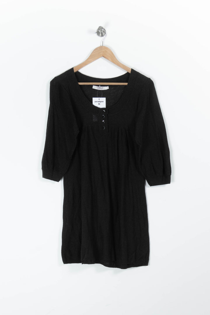 Robe Courte Noire - Taille S/36 de la marque Comptoir des Cotonniers | PARAD95411 - Vendu par Paradigme - Image 2