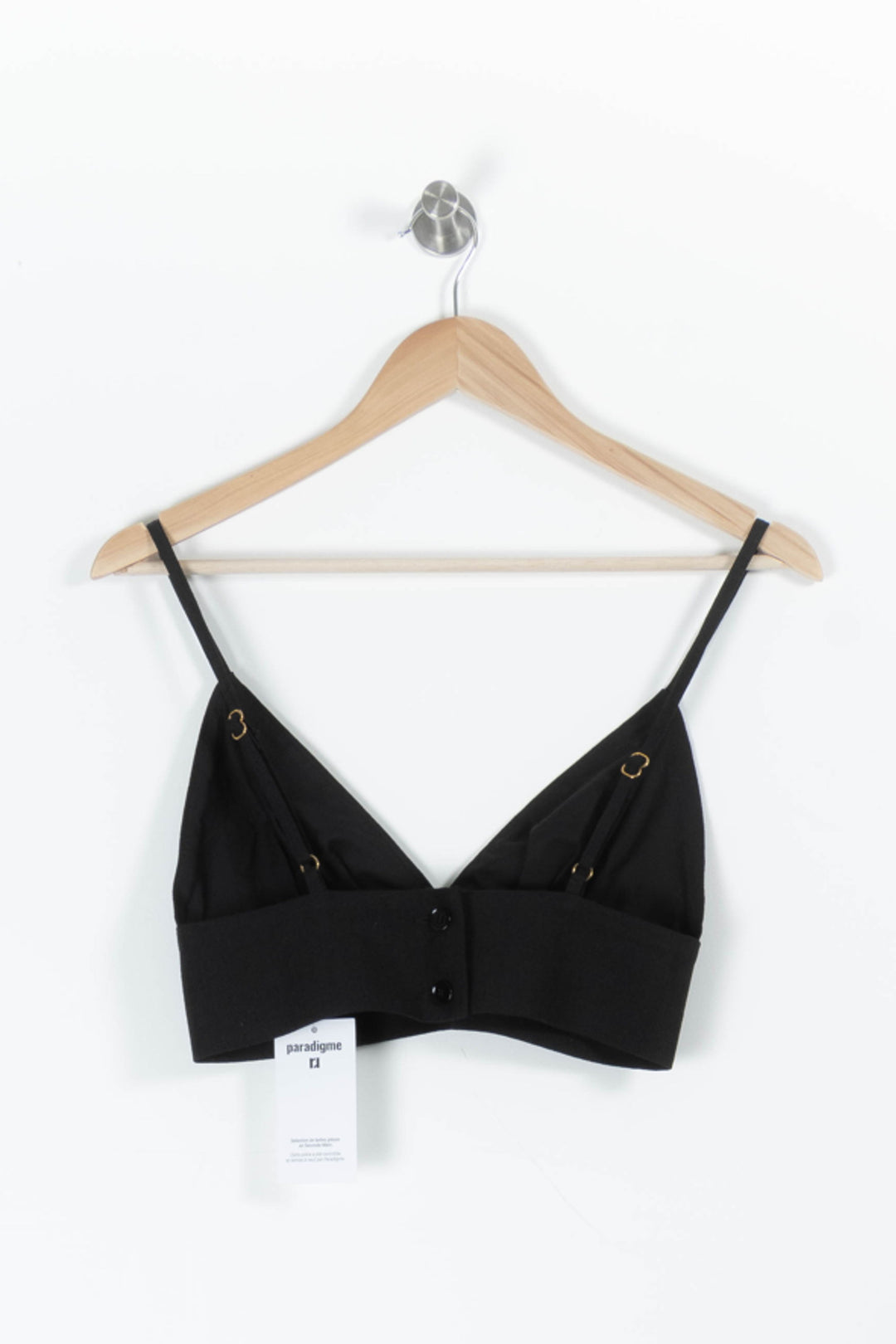 Brassière Noire - Taille XS/34 de la marque Sandro | PARAD95413 - Vendu par Paradigme - Image 4