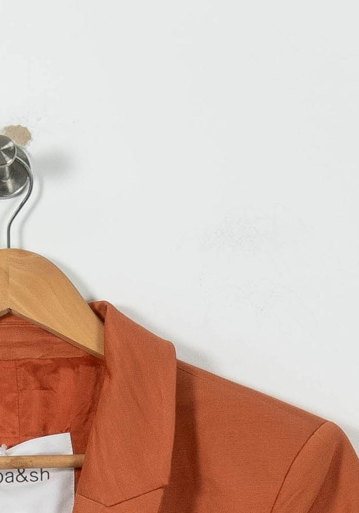 Blazer Orange - Taille M/38 de la marque ba&sh | PARAD95414 - Vendu par Paradigme - Image 3