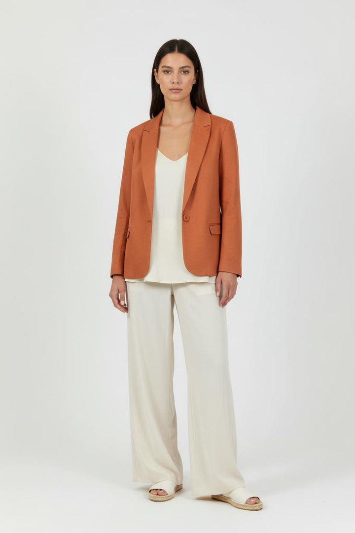 Blazer Orange - Taille M/38 de la marque ba&sh | PARAD95414 - Vendu par Paradigme - Image 1