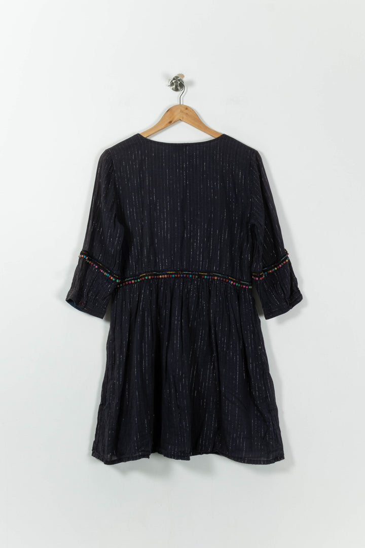Robe Courte Bleue - Taille M/38 de la marque Bérénice | PARAD95416 - Vendu par Paradigme - Image 4