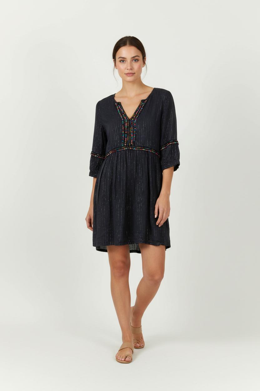 Robe Courte Bleue - Taille M/38 de la marque Bérénice | PARAD95416 - Vendu par Paradigme - Image 1