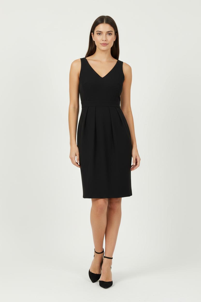 Robe Courte Noire - Taille S/36 de la marque Claudie Pierlot | PARAD95430 - Vendu par Paradigme - Image 1