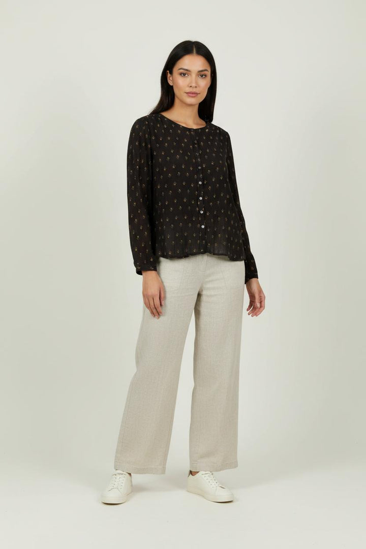 Blouse Noire - Taille S/36 de la marque Emile & Ida | PARAD95441 - Vendu par Paradigme - Image 1
