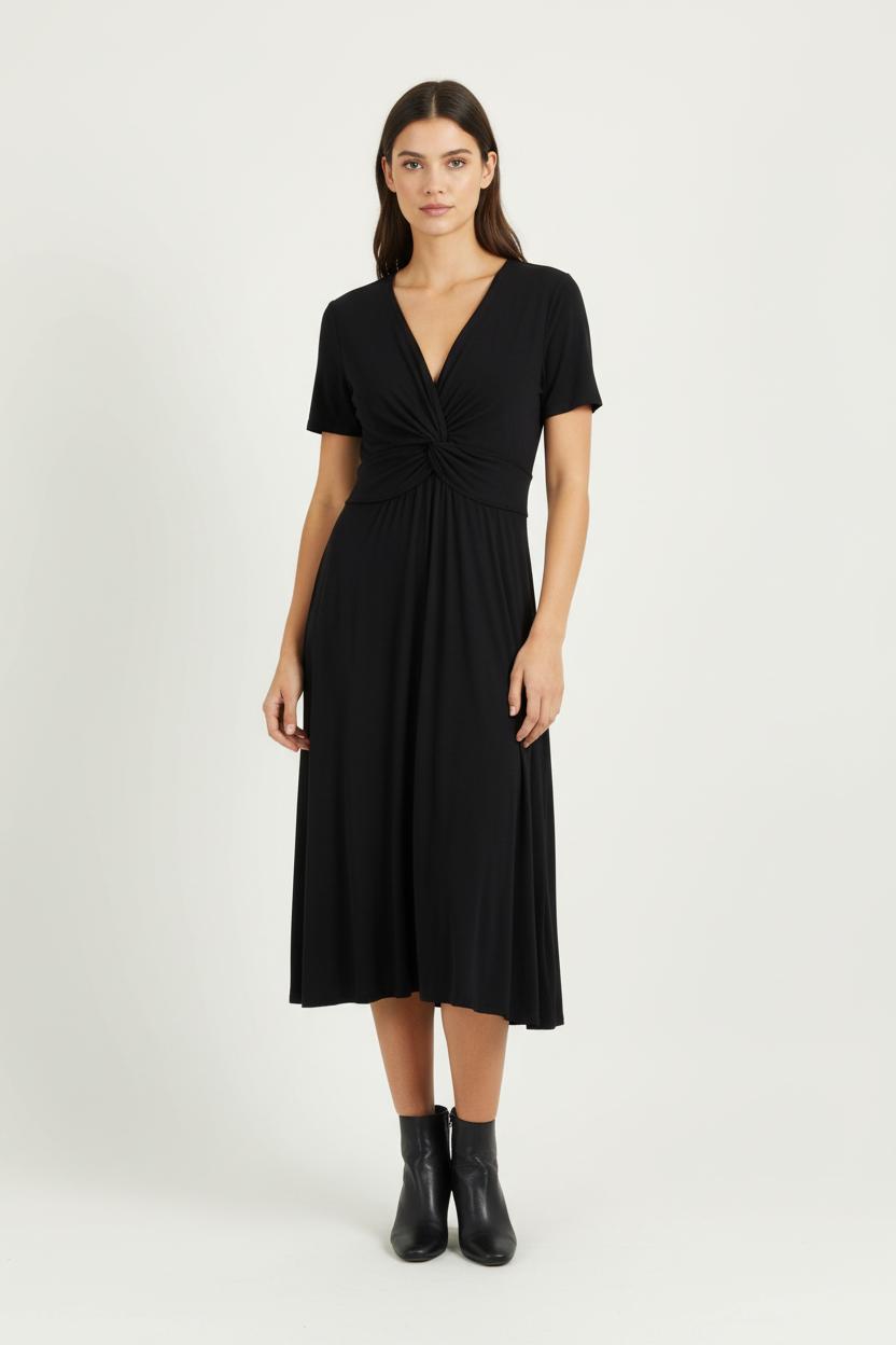 Robe Longue Noire - Taille S/36 de la marque Sessùn | PARAD95444 - Vendu par Paradigme - Image 1