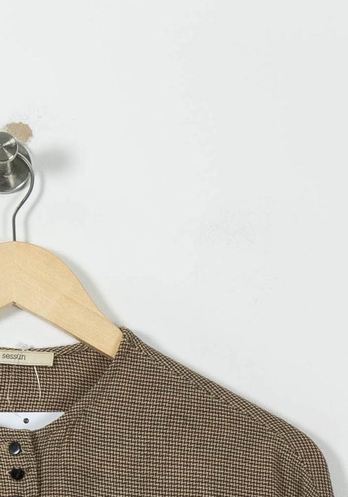 Chemise Marron - Taille S/36 de la marque Sessùn | PARAD95447 - Vendu par Paradigme - Image 3