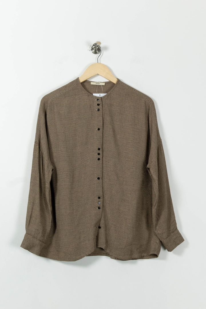 Chemise Marron - Taille S/36 de la marque Sessùn | PARAD95447 - Vendu par Paradigme - Image 2