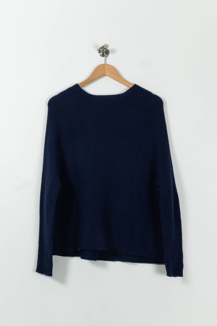 Pull Bleu - Taille S/36 de la marque Sessùn | PARAD95448 - Vendu par Paradigme - Image 4