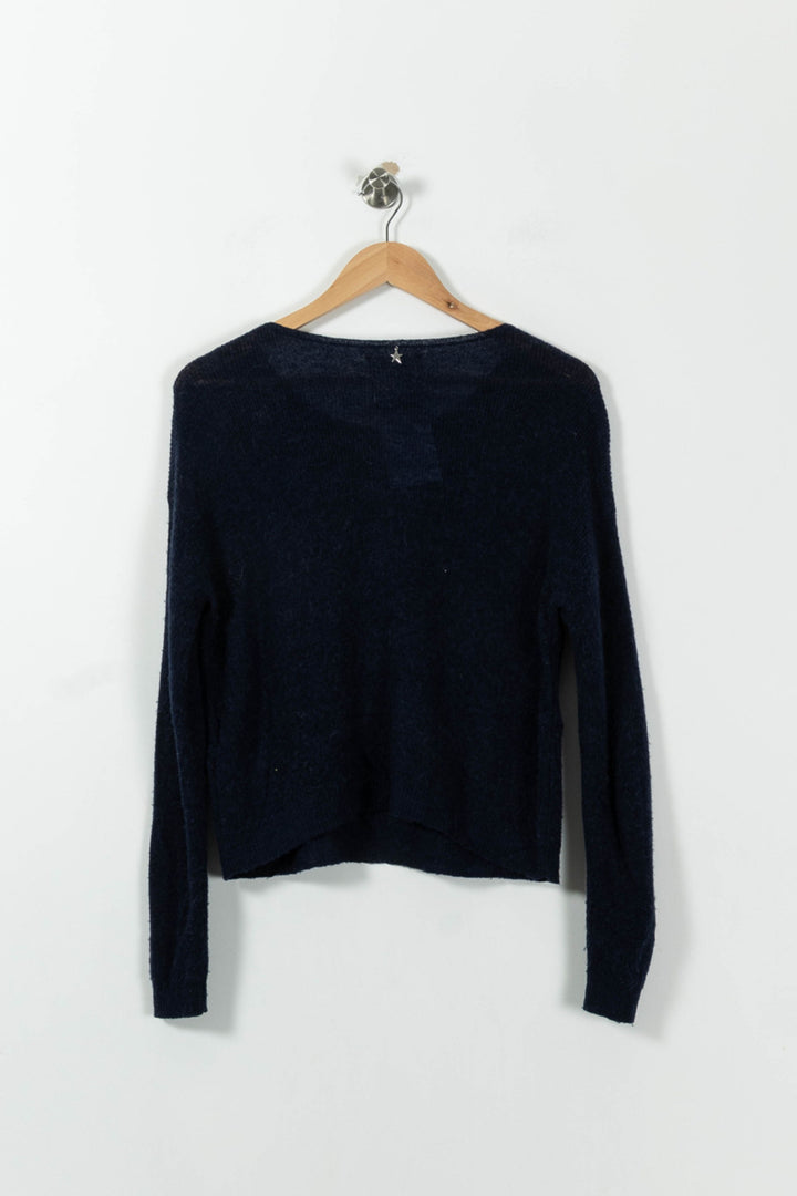 Pull Bleu - Taille S/36 de la marque Sud express | PARAD95450 - Vendu par Paradigme - Image 4