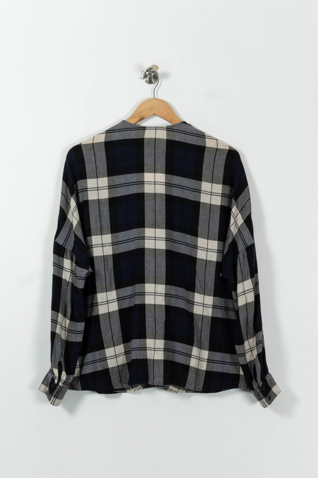 Chemise Bleu et Gris - Taille S/36 de la marque Sessùn | PARAD95454 - Vendu par Paradigme - Image 4
