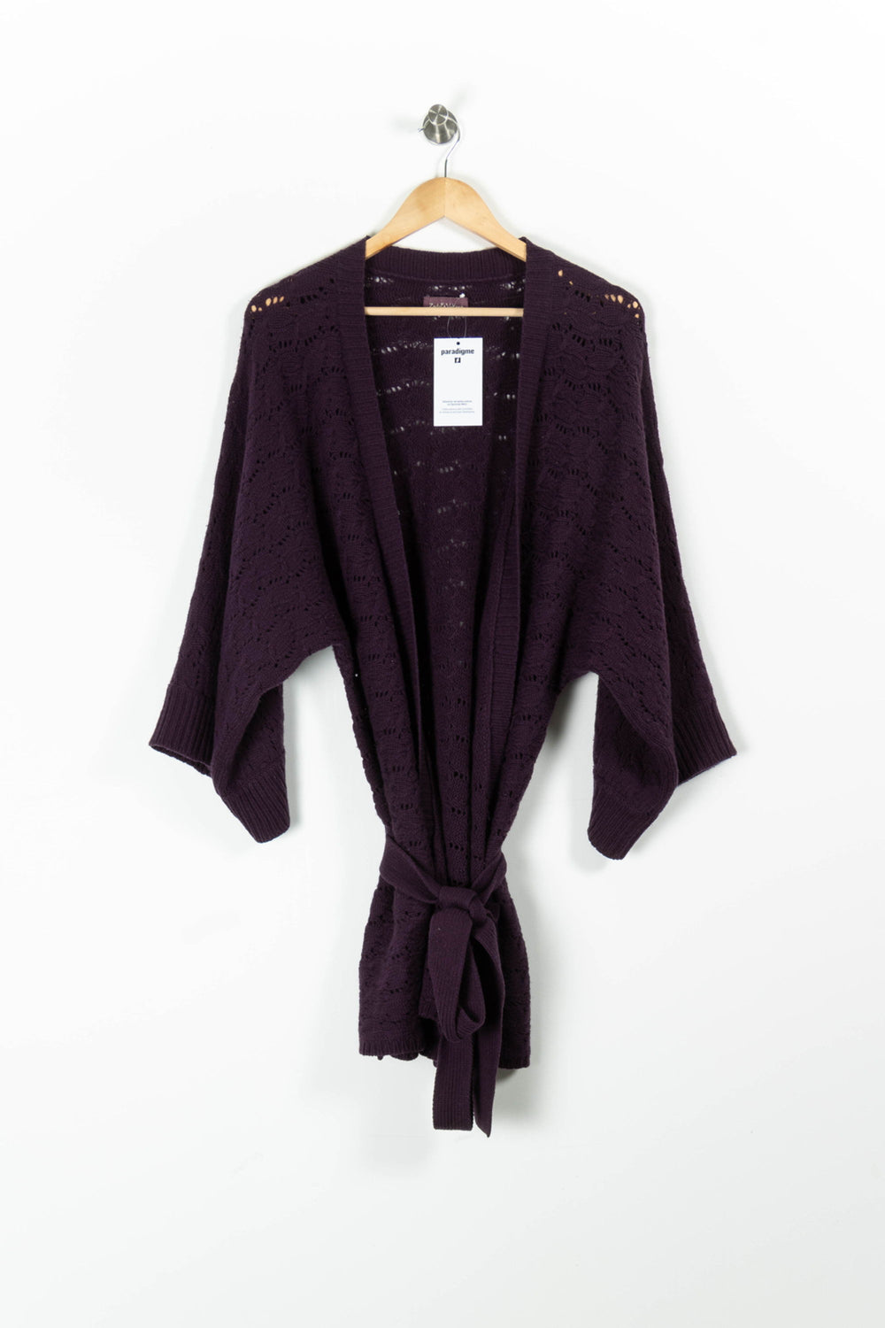 Cardigan Violet - Taille T.U. de la marque Zadig&Voltaire | PARAD95457 - Vendu par Paradigme - Image 2