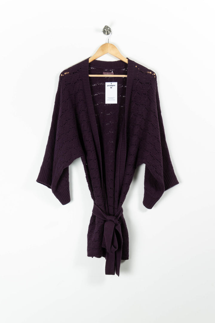 Cardigan Violet - Taille T.U. de la marque Zadig&Voltaire | PARAD95457 - Vendu par Paradigme - Image 2
