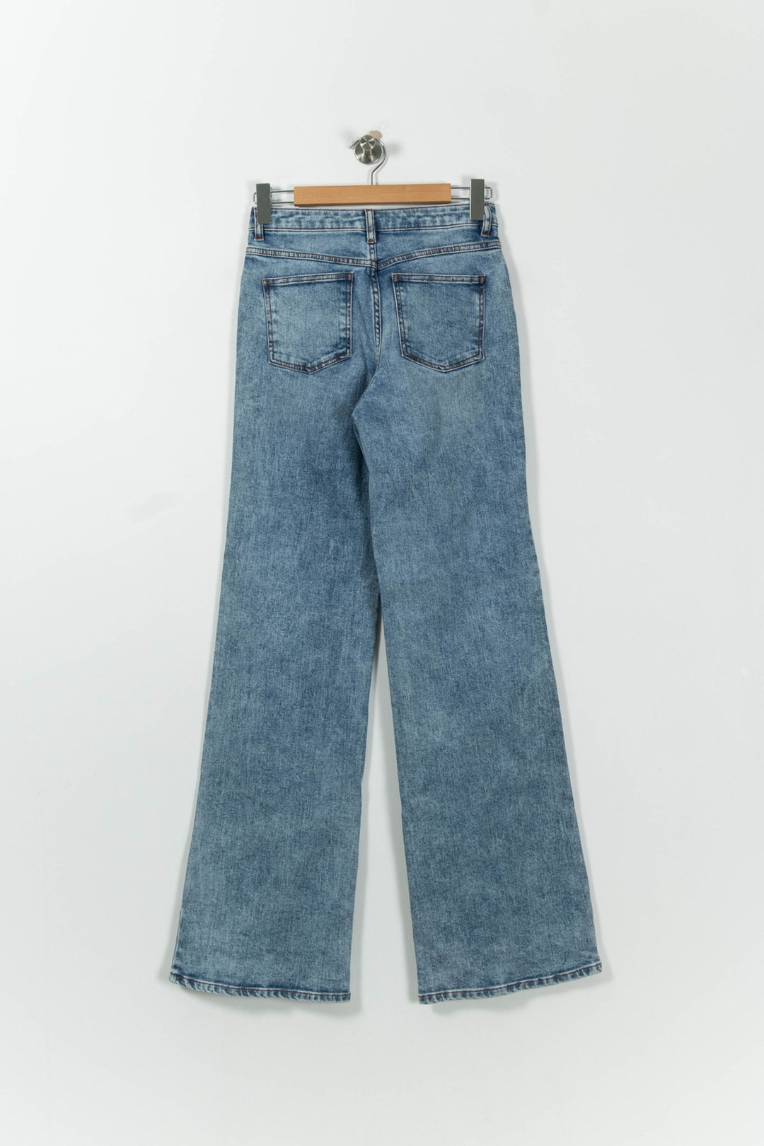 Jean Évasé Bleu - Taille M/38 de la marque ZAPA | PARAD95458 - Vendu par Paradigme - Image 4
