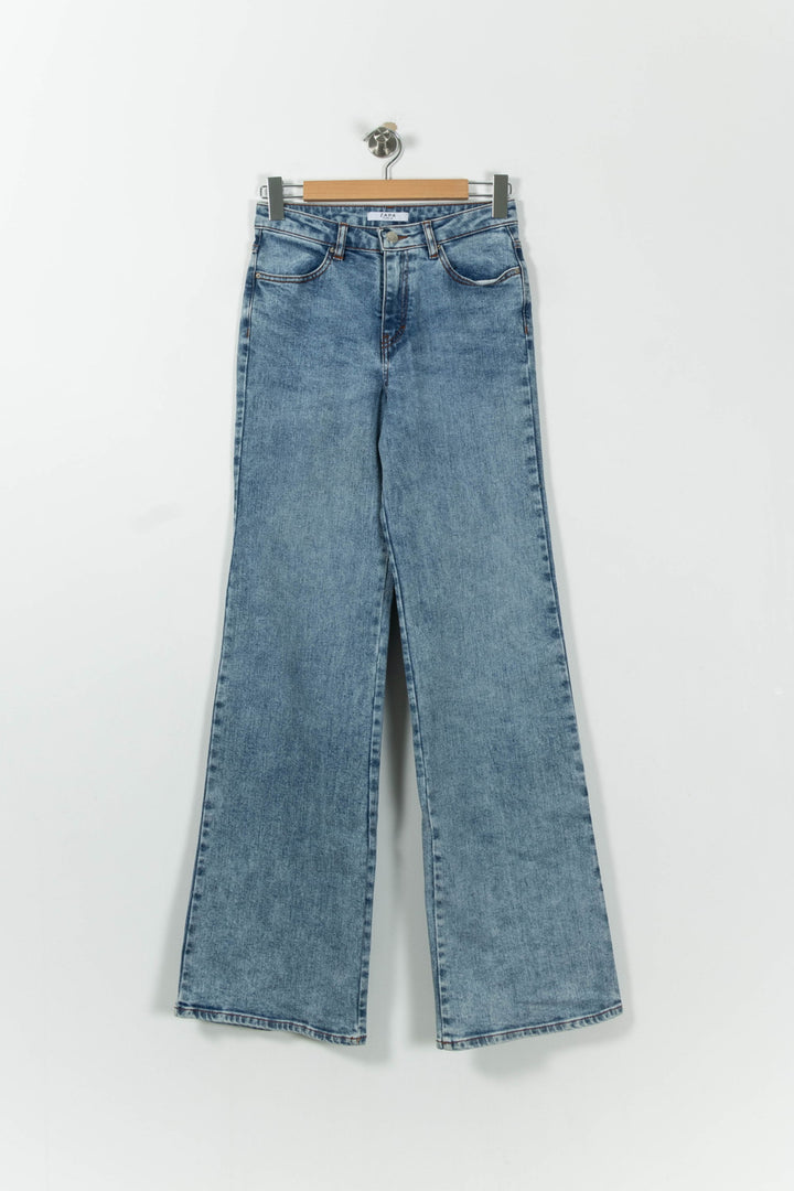 Jean Évasé Bleu - Taille M/38 de la marque ZAPA | PARAD95458 - Vendu par Paradigme - Image 2