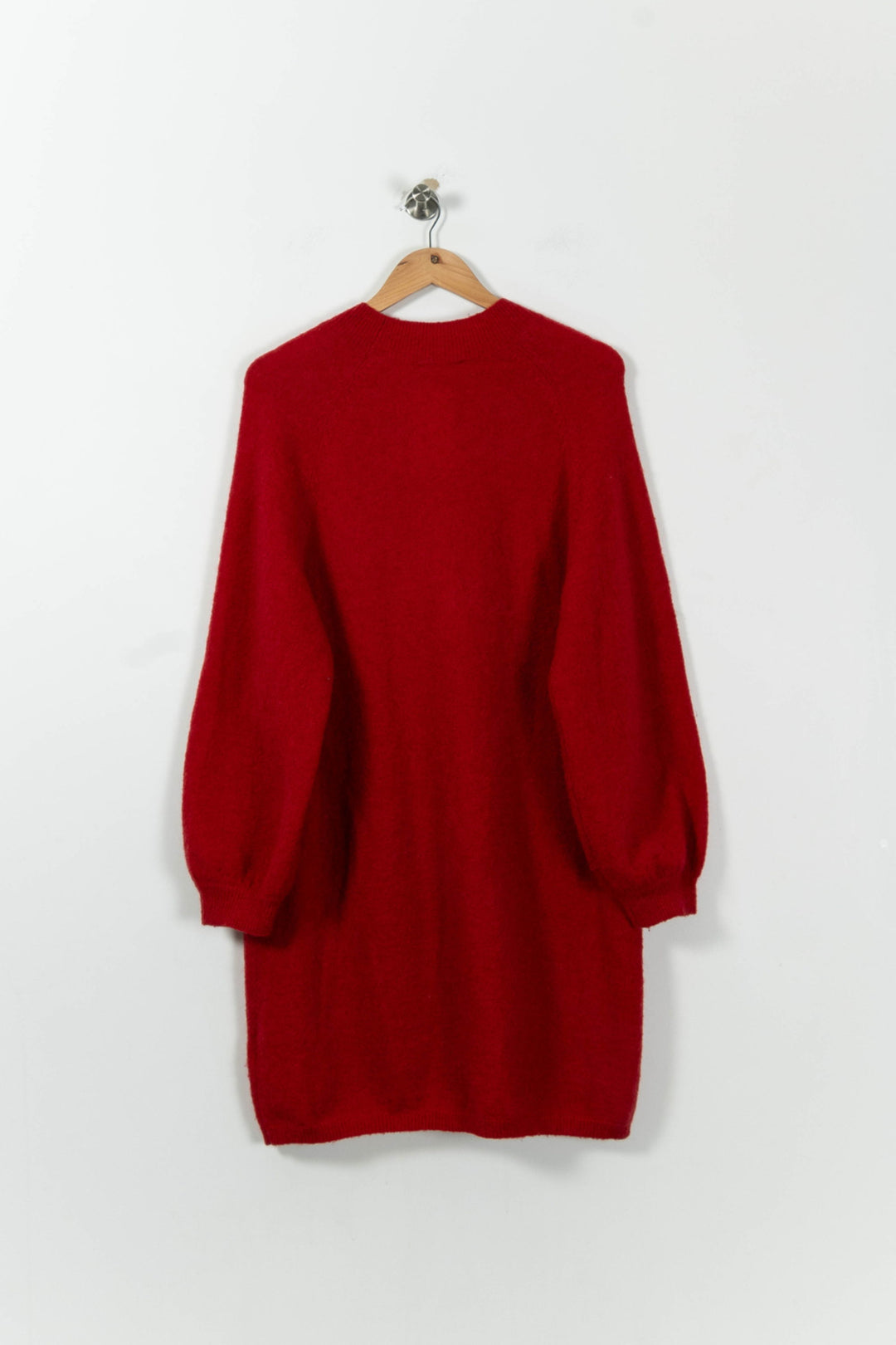 Robe Pull Rouge - Taille L/40 de la marque Caroll | PARAD95460 - Vendu par Paradigme - Image 4