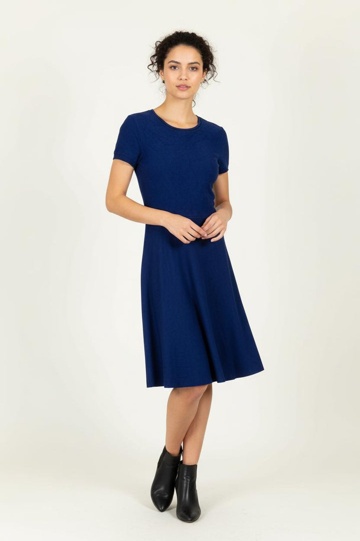Robe Midi Bleue - Taille S/36 de la marque Comptoir des Cotonniers | PARAD95462 - Vendu par Paradigme - Image 1