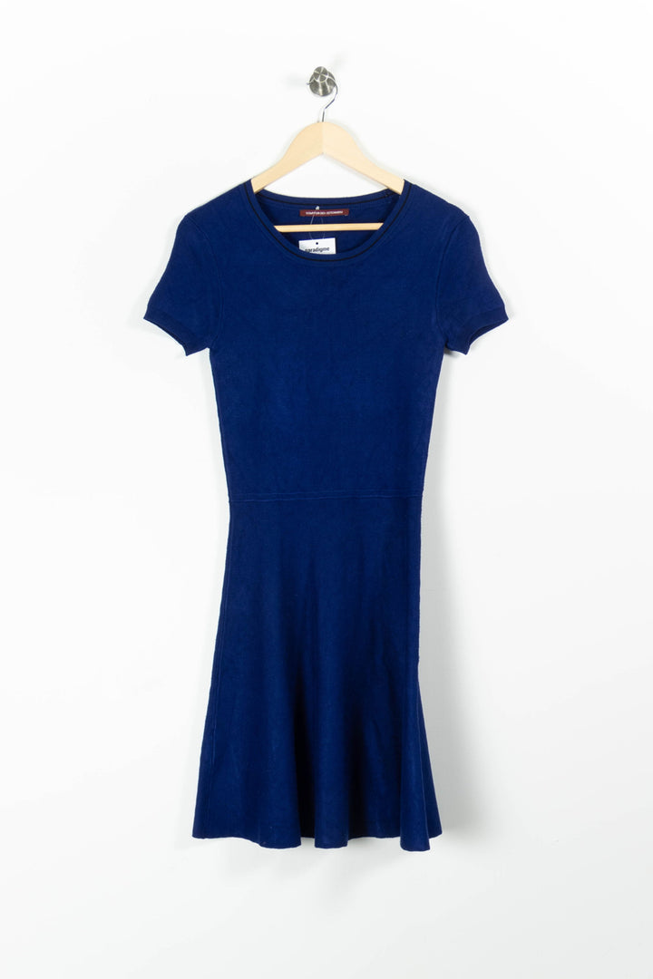 Robe Midi Bleue - Taille S/36 de la marque Comptoir des Cotonniers | PARAD95462 - Vendu par Paradigme - Image 2