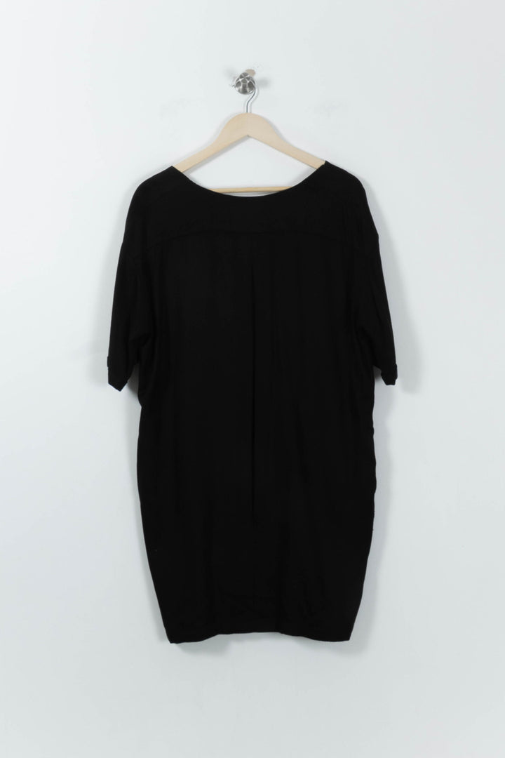 Robe Noire - Taille L/40 de la marque Sandro | PARAD95463 - Vendu par Paradigme - Image 4