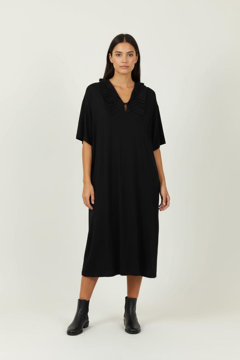 Robe Noire - Taille L/40 de la marque Sandro | PARAD95463 - Vendu par Paradigme - Image 1