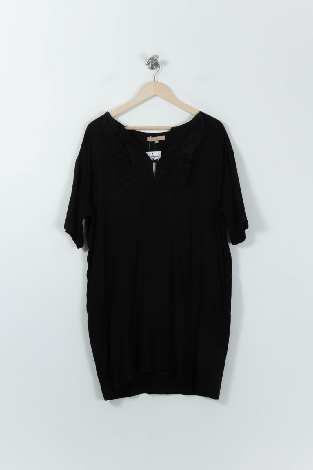 Robe Noire - Taille L/40 de la marque Sandro | PARAD95463 - Vendu par Paradigme - Image 2