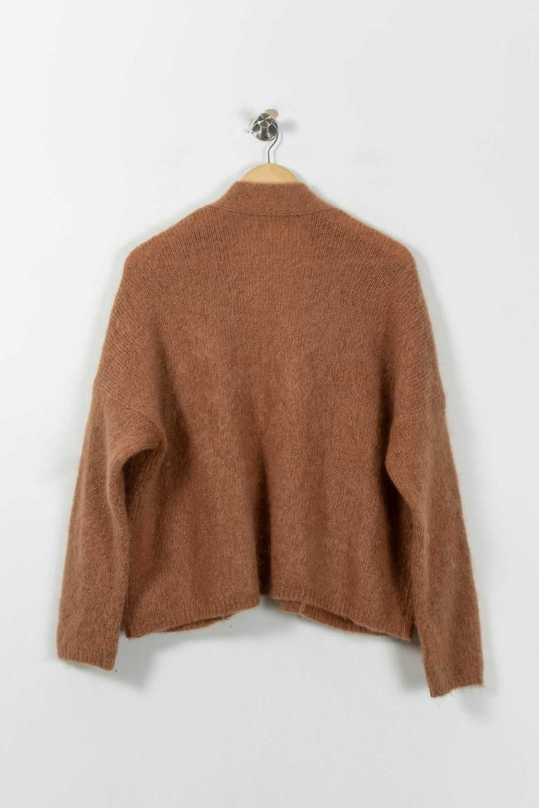 Cardigan Marron - Taille L/40 de la marque Des petits hauts | PARAD95464 - Vendu par Paradigme - Image 4