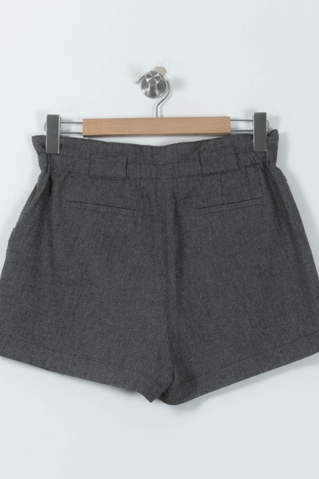 Short Gris - Taille M/38 de la marque ba&sh | PARAD95466 - Vendu par Paradigme - Image 4