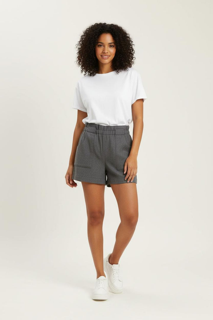 Short Gris - Taille M/38 de la marque ba&sh | PARAD95466 - Vendu par Paradigme - Image 1