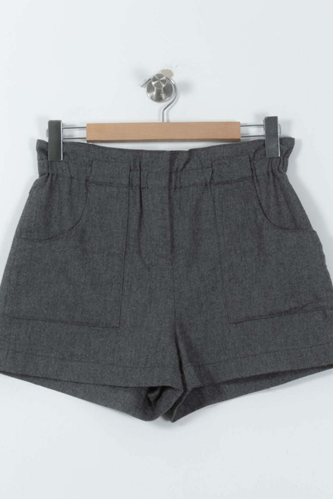 Short Gris - Taille M/38 de la marque ba&sh | PARAD95466 - Vendu par Paradigme - Image 2