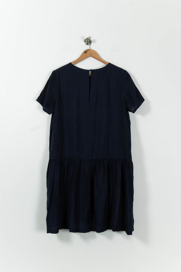 Robe Courte Bleue - Taille M/38 de la marque Samsoe Samsoe | PARAD95467 - Vendu par Paradigme - Image 4