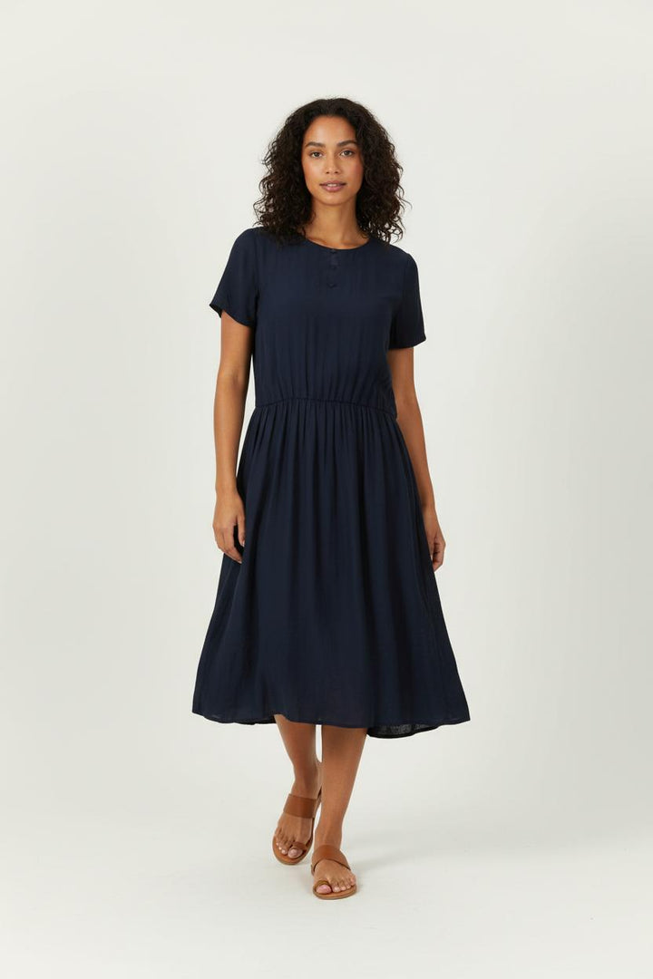 Robe Courte Bleue - Taille M/38 de la marque Samsoe Samsoe | PARAD95467 - Vendu par Paradigme - Image 1