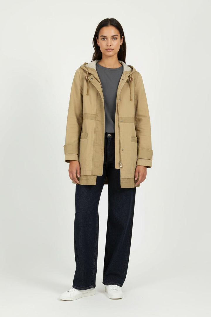 Parka Beige - Taille L/40 de la marque Comptoir des Cotonniers | PARAD95469 - Vendu par Paradigme - Image 1
