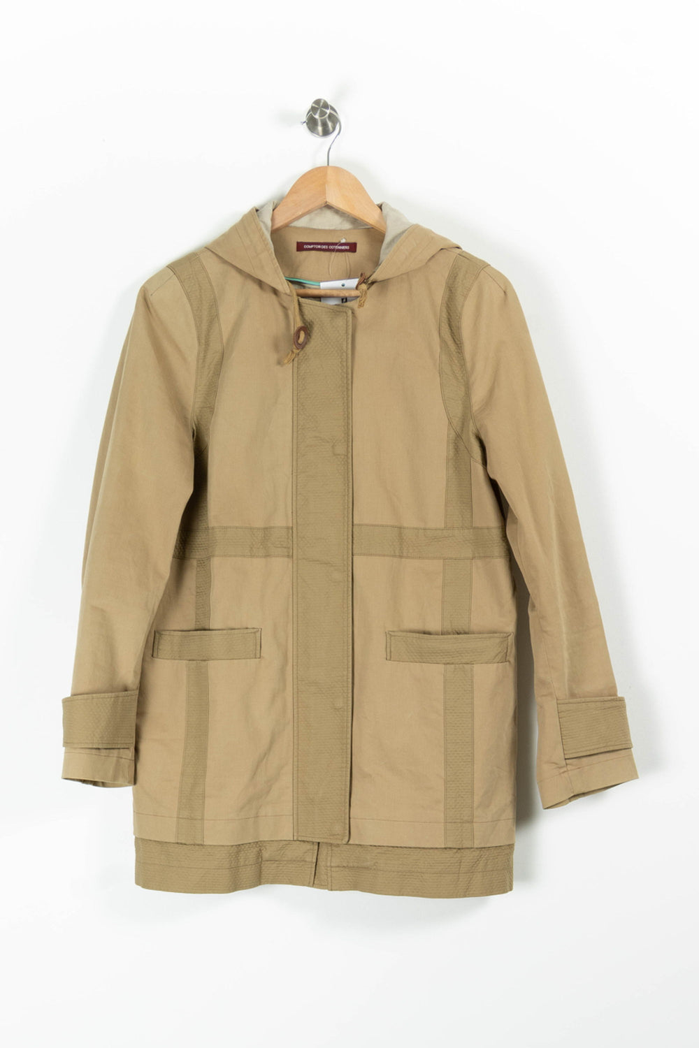Parka Beige - Taille L/40 de la marque Comptoir des Cotonniers | PARAD95469 - Vendu par Paradigme - Image 2