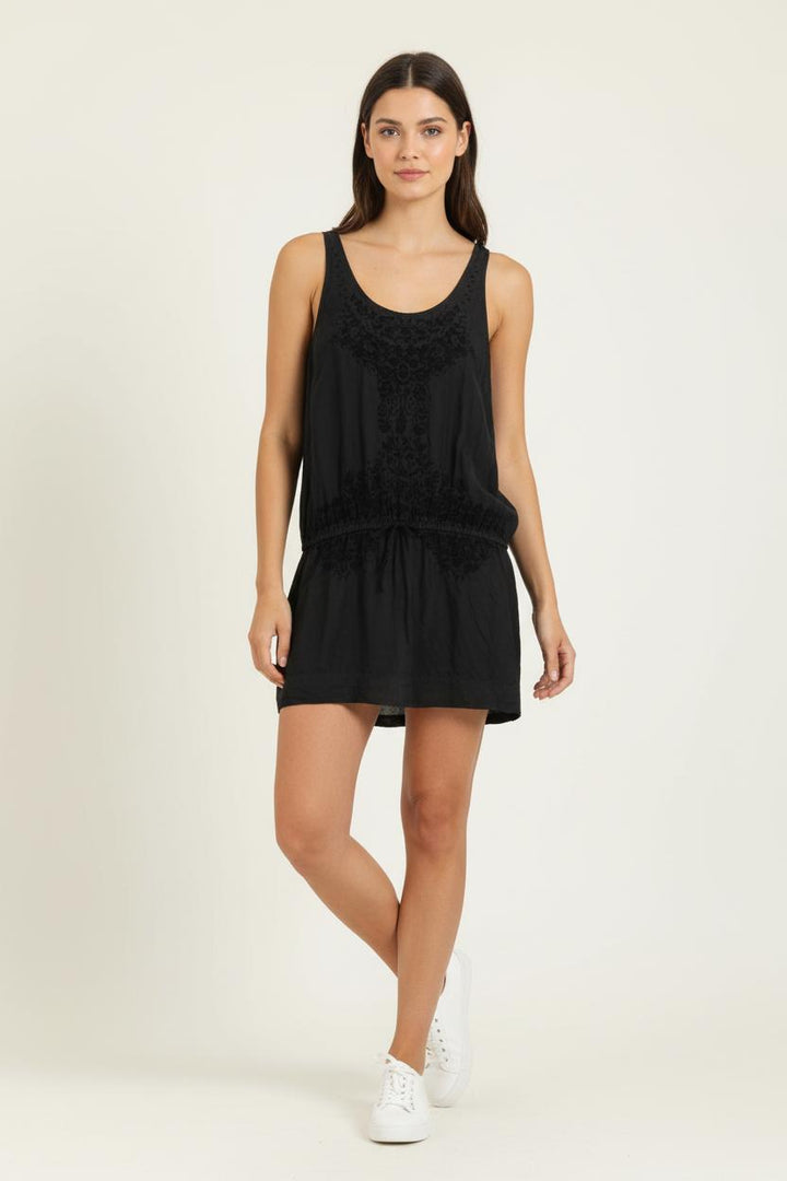 Robe Courte Noire - Taille M/38 de la marque Sandro | PARAD95471 - Vendu par Paradigme - Image 1