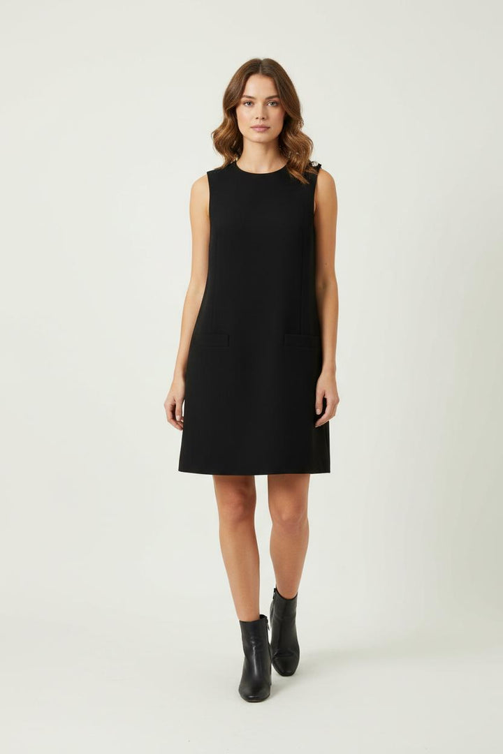 Robe Trapèze Noire - Taille S/36 de la marque ba&sh | PARAD95472 - Vendu par Paradigme - Image 1