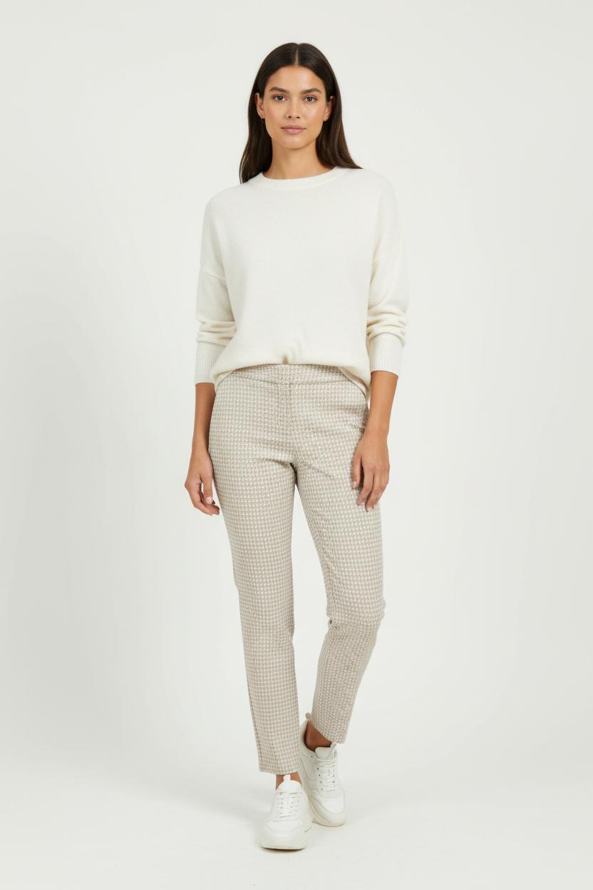 Pantalon Beige et Blanc - Taille XS/34 de la marque Sézane | PARAD95477 - Vendu par Paradigme - Image 1