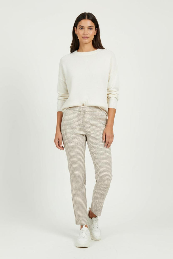 Pantalon Beige et Blanc - Taille XS/34 de la marque Sézane | PARAD95477 - Vendu par Paradigme - Image 1