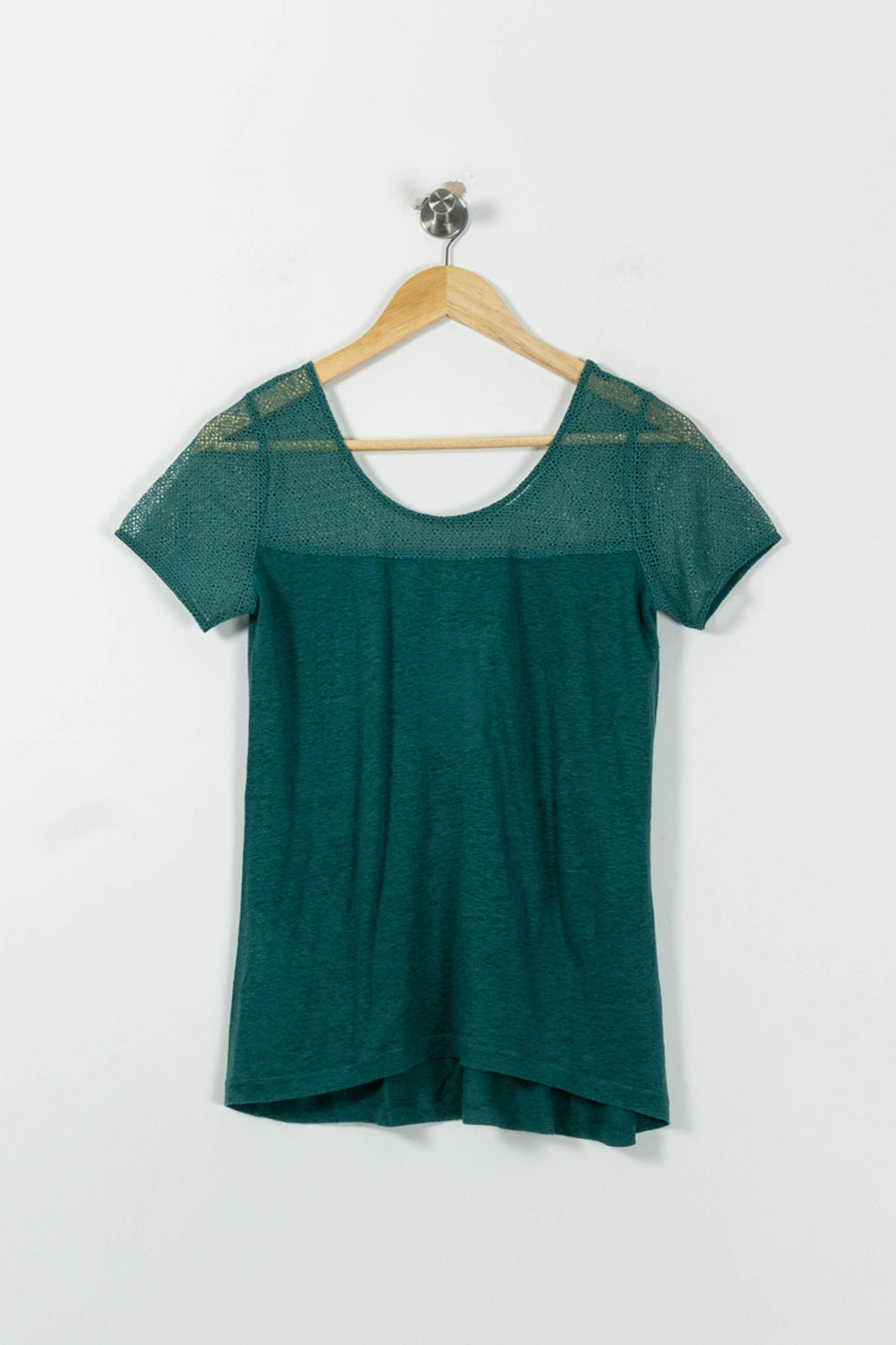 Tee-shirt Vert - Taille S/36 de la marque Comptoir des Cotonniers | PARAD95479 - Vendu par Paradigme - Image 2