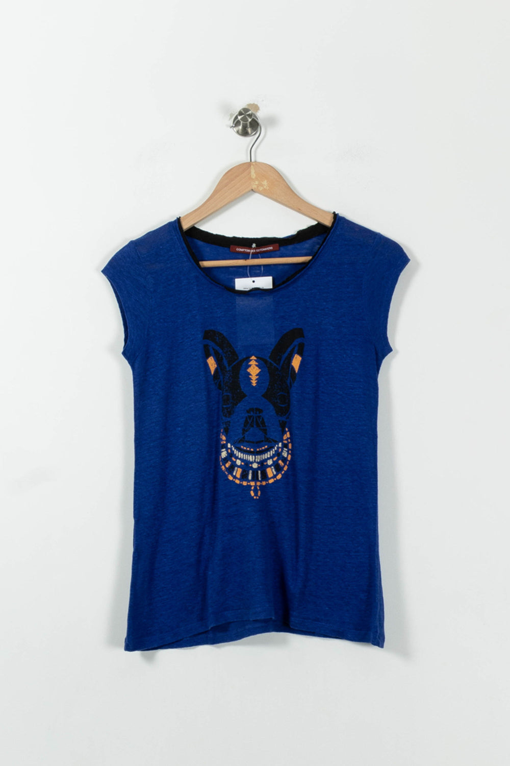 Tee-shirt Bleu - Taille S/36 de la marque Comptoir des Cotonniers | PARAD95480 - Vendu par Paradigme - Image 2