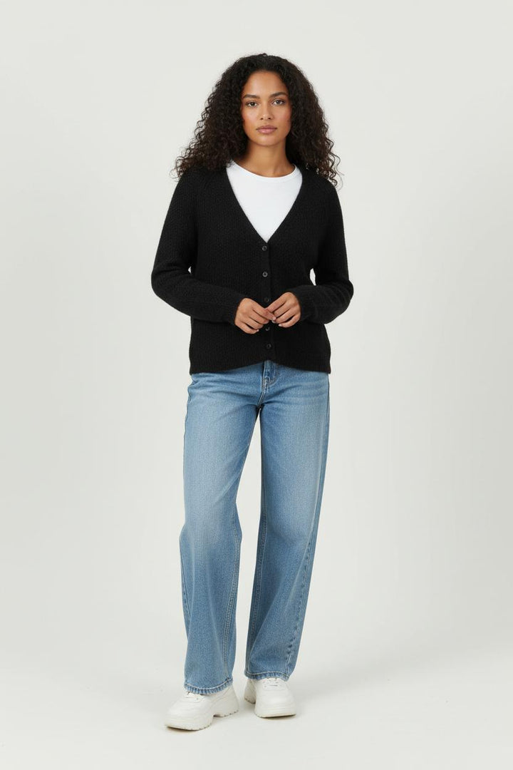 Cardigan Noir - Taille M/38 de la marque Comptoir des Cotonniers | PARAD95482 - Vendu par Paradigme - Image 1