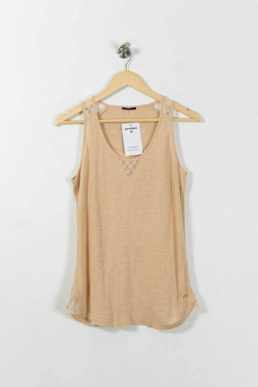 Débardeur Beige - Taille S/36 de la marque IKKS | PARAD95484 - Vendu par Paradigme - Image 2