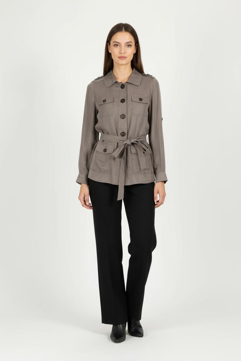 Trench Marron - Taille L/40 de la marque Gerard Darel | PARAD95491 - Vendu par Paradigme - Image 1